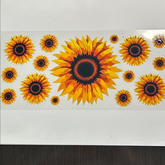 Sunflower Cup Decal - Picture 2 of 2